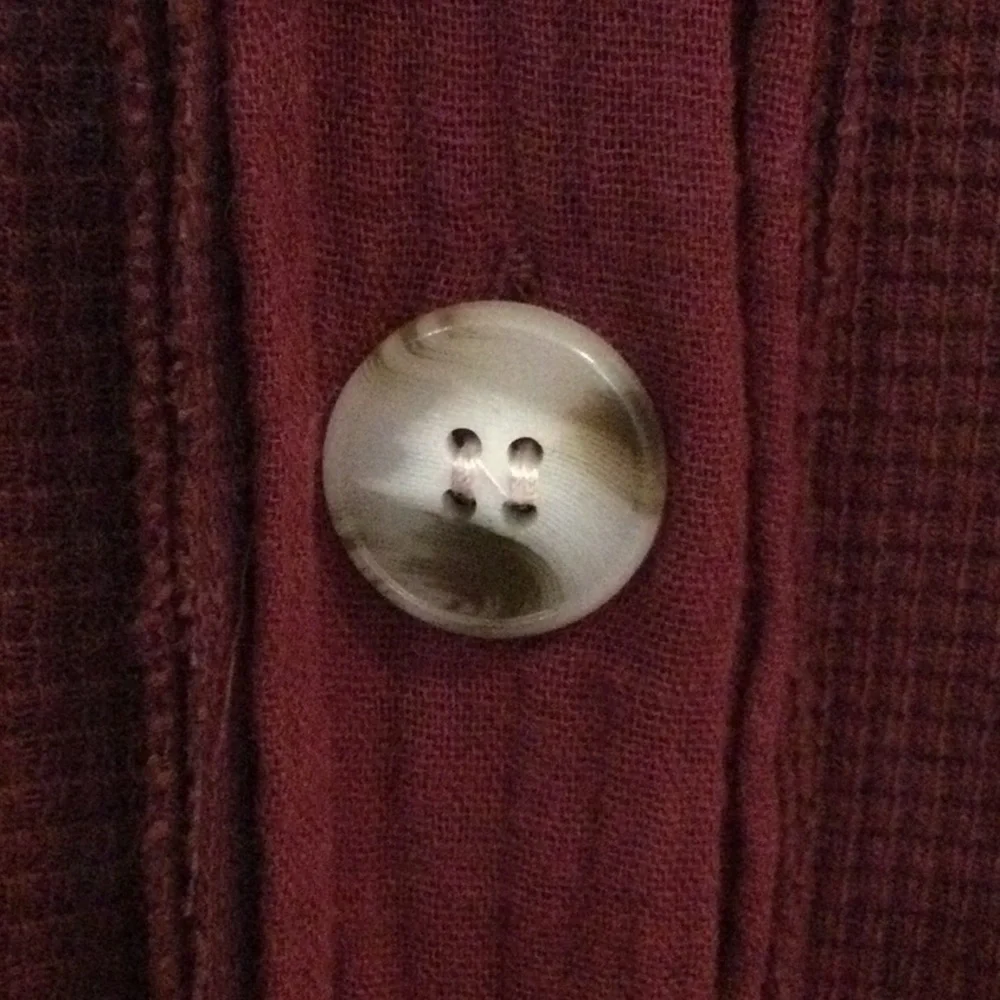 Burgundy Button-Down Shirt - Picture 7 of 10